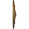 Ekena Millwork Chester Ceiling Medallion (Fits Canopies up to 2 1/4"), 15 3/4"OD x 1 7/8"P, Smokey Topaz Crackle CM15CHSTC - alternate 3